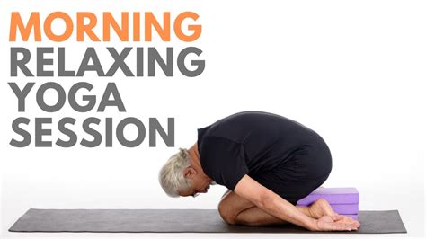 morning relaxing yoga session 1 gentle hour youtube