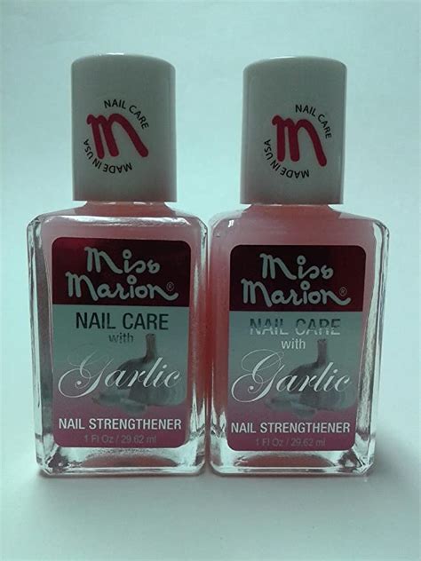 amazoncom  pack  marion nail care  garlic  oz beauty