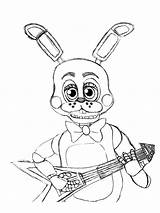 Plushies Animatronics Naf Fnaf sketch template