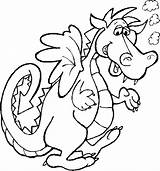 Dragon Coloring Pages Funny Dragons Baby Para Colorear Imagenes sketch template