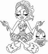 Coloring Pages Monster High Meth Adult Halloween Colouring Template Lagoona Blue Coloriage Kids Pijama Printable Choose Board Uploaded User sketch template