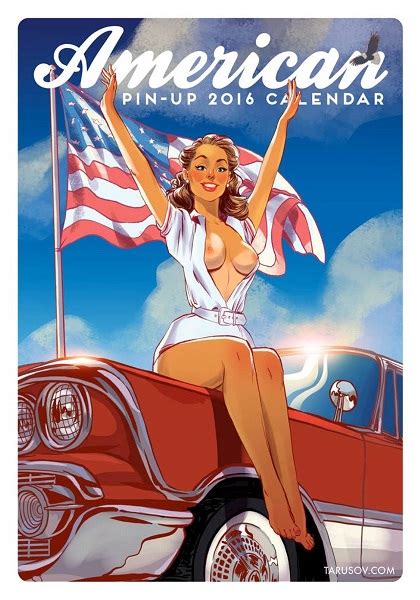 Tarusov American Girl Pin Ups 2016 Calendar Porn Comics