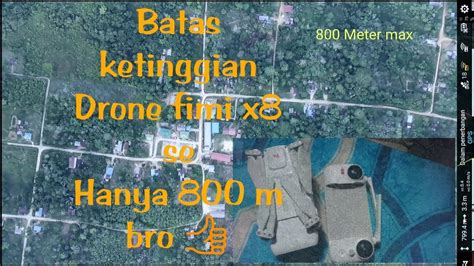 jarak altitude drone fimi  se desa sei rahayu  sore hari youtube