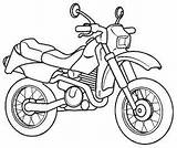 Transporte Medios Dirt Transportes Moto Meios Infantis Namorados Motocross Contenido Motos Digi sketch template