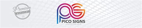 amazonde pico signs schilder und mehr