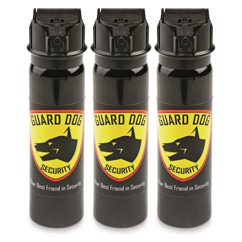 guard dog flip top pepper spray  pack   oz canisters  pepper sprays  sportsman