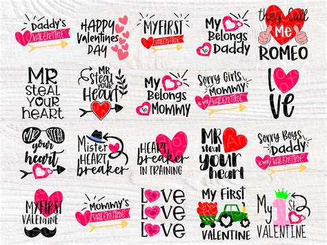 valentine svg bundle kids valentines day love svg  etsy