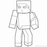 Minecraft Xcolorings Enderman Ender Wolf sketch template