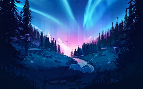 aurora borealis  rwallpaper