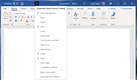 customize  quick access toolbar  microsoft office apps vrogue