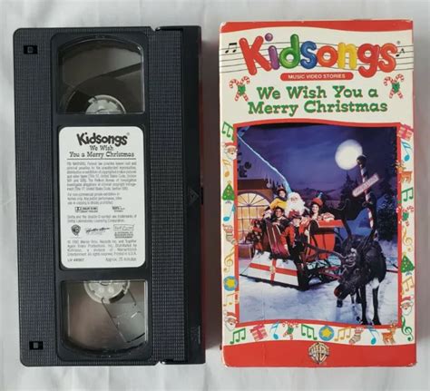 kidsongs  video stories vhs tape     merry christmas