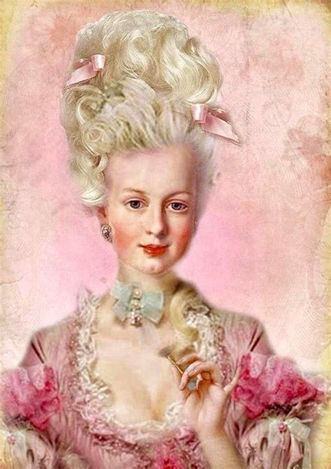 vintage marie antoinette pink graphic image art fabric block doodaba in 2019 marie antoinette