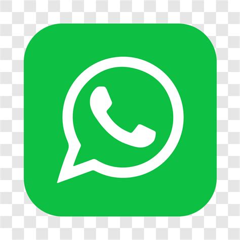whatsapp logo quadrado icone png sem fundo  designi