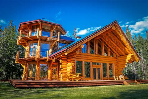 luxe log cabins  indulge   national log cabin day hgtvs decorating design blog hgtv