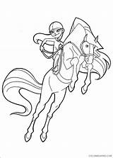Horseland Coloring Pages Coloring4free Printable Related Posts sketch template