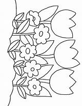 Ausmalen Blumen Maternelle Getcolorings Planting Vorlagen Indulgy Bastelarbeiten Muttertags Schablone Erwachsene Kaynak sketch template