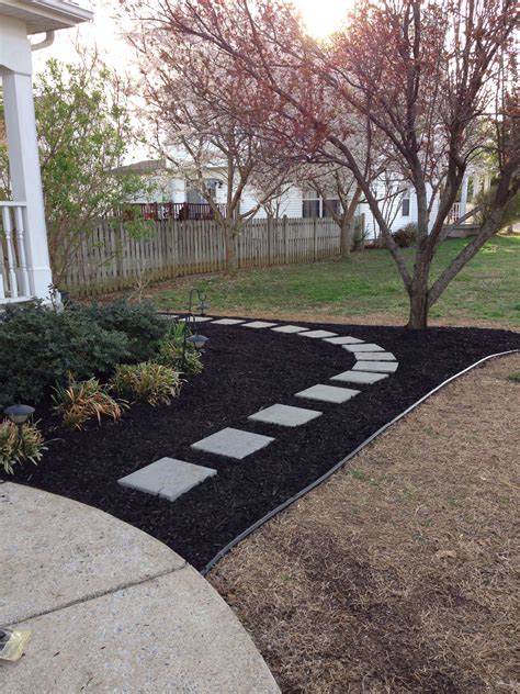 front yard mulch ideas  transform  outdoor space
