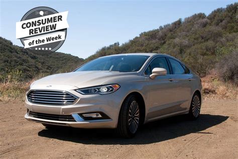 consumer review   week  ford fusion hybrid carscom