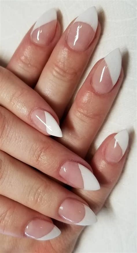 45 Gorgeous French Tip Nails Designs For A Stylish Women Ideas 2019