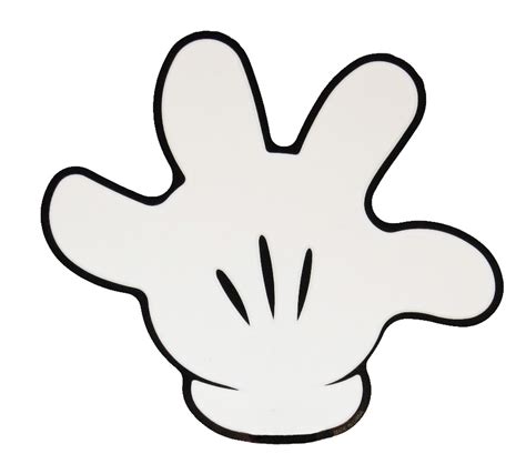 mickey mouse template clipart