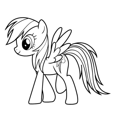 ponies coloring pages