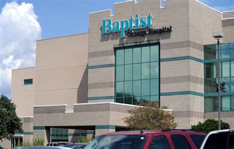 baptist orange hospital   longer admit patients