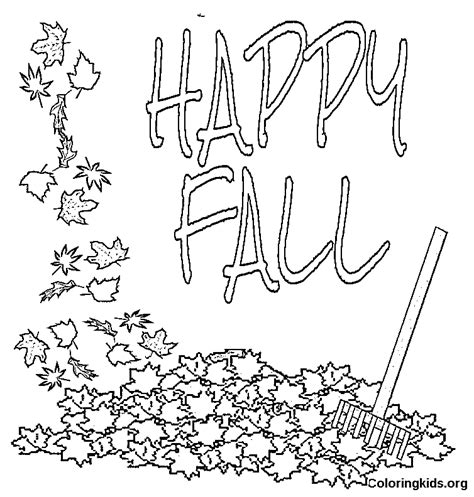 happy fall coloringkidsorg  coloring kids coloring kids