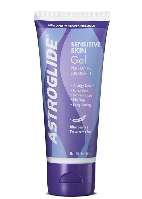 astroglide sensitive skin gel astroglide