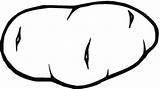 Potato Clipart Ziemniak Batata Kartoffel Colorir Outline Obrazek Ausmalbilder Batatas Ziemniaki Supercoloring Pokoloruj Mamydzieci Categorias Ziemniaka świecie Całym sketch template
