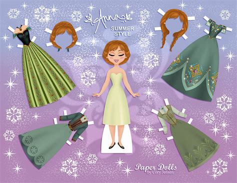 For Your Princesses Free Disney Inspired Paper Dolls