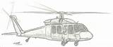 Hawk Uh 60 Doodle Drawings Deviantart Technical sketch template