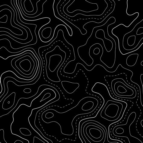 black topographic map lines background   vector art