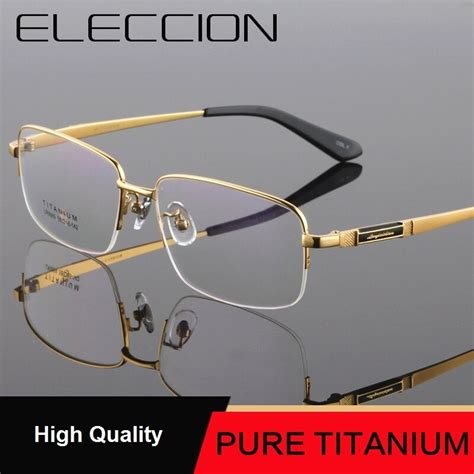 buy eleccion ultralight titanium rim myopia eyewear