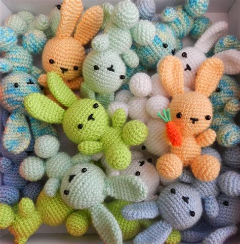 bunnies amigurumi  pattern  crochet