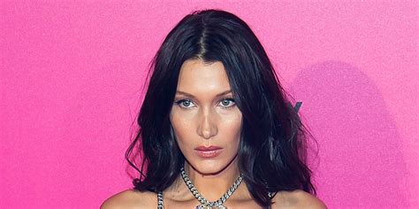 Bella Hadid Pretty Much Stayed In Her Underwear For The