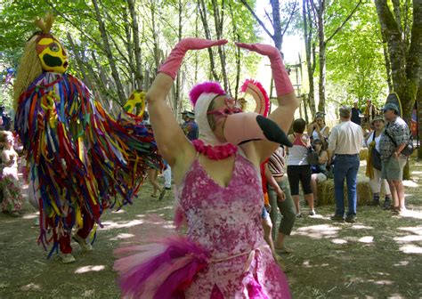 Lifes A Carnival Oregon Country Fair West Of Eugene Oregon