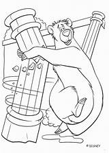 Coloring Pages Baloo Getdrawings Jungle Book sketch template