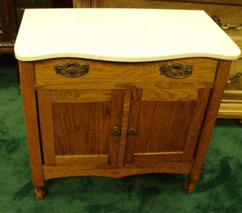 antique dry sink small marble topped cabinet jul