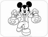 Halloween Coloring Mickey Pages Disney Disneyclips Frankenstein Monster sketch template
