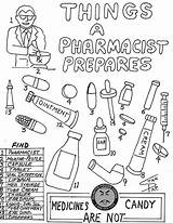 Pharmacist Masterpieces sketch template