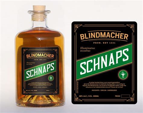 schnaps logobrand design label freelancer