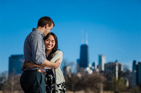 Lincoln Park Engagement Session Jenny And Andrei