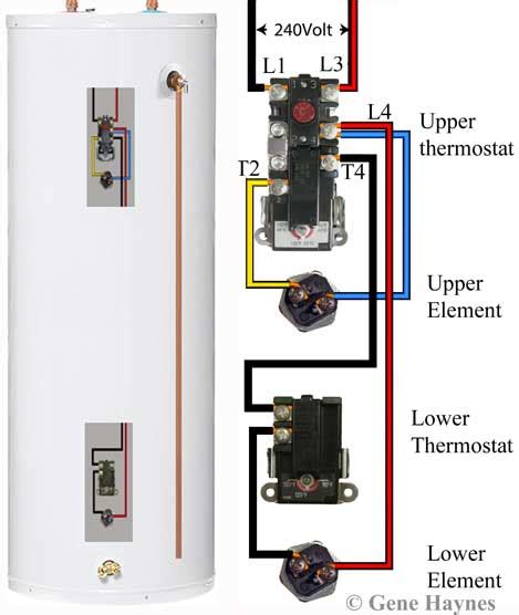 thermostat wiring troubleshooting   wire   water heater thermostat  continuous