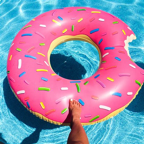 Donut Float Homer Simpson Outdoor Swimming Pool Swimming Pools Plein