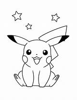 Pokemon Coloring Pages Pikachu Advanced Choose Board Colouring sketch template