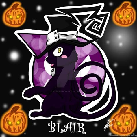 Soul Eater Blair Cat Form By Xxkitsunaxx On Deviantart
