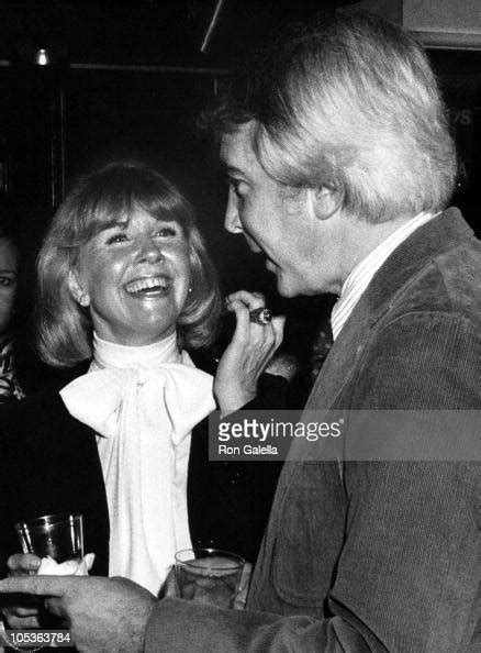 Doris Day And Husband Barry Comden During Doris Day Book Party At