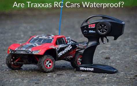 traxxas rc cars waterproof april