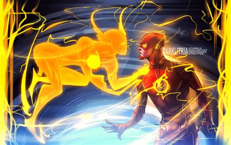 theflash speedforce  darklitria  deviantart