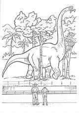 Jurassic sketch template